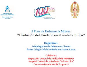 I foro Enfermería Militar - Colegio Enfermería de Cáceres